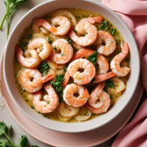 Garlic Herb Infused Sautéed Shrimp - Low Calorie - Easy Daily Kitchen