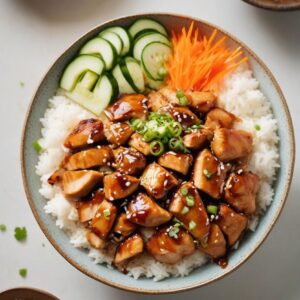 Japanese Teriyaki Chicken Rice Bowls - Halal - Easy Daily Kitchen
