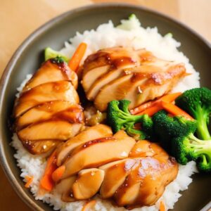 Savory Teriyaki Chicken Rice Bowls - Low Calorie - Easy Daily Kitchen