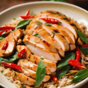 Savory Thai Basil Chicken Stir-Fry - Low Fat - Easy Daily Kitchen