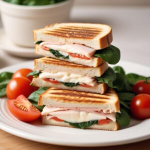Gourmet Turkey and Cheese Panini - Low Lactose - Easy Daily Kitchen