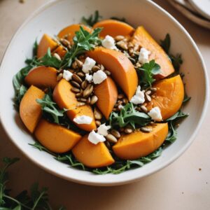 Autumn Bliss Roasted Pumpkin Salad - Vegetarian - Easy Daily Kitchen