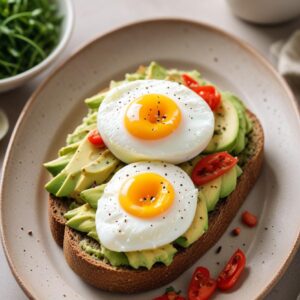 Gourmet Avocado Toast with Poached Heaven - Vegetarian - Easy Daily Kitchen