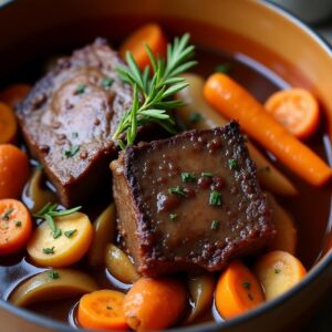 Autumn-Harvest Braised Short Ribs - Gluten Free - Easy Daily Kitchen