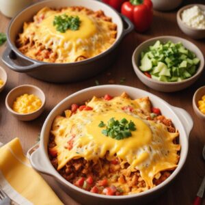 Morning Burst Egg and Cheese Enchiladas - Vegetarian - Easy Daily Kitchen