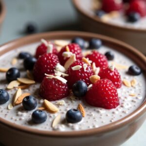 Berry Bliss Chia Pudding - Vegan - Easy Daily Kitchen