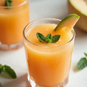 Refreshing Cantaloupe and Mint Bliss - Low Calorie - Easy Daily Kitchen