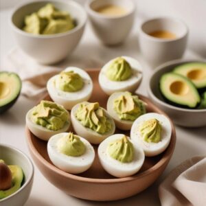 Green Goddess Deviled Eggs - Gluten Free - Easy Daily Kitchen