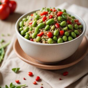 Nutritious Edamame and Quinoa Power Bowl - Vegetarian - Easy Daily Kitchen