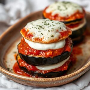 Layered Eggplant Parmesan Delight - Vegetarian - Easy Daily Kitchen