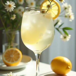 Refreshing Elderflower Collins Cocktail - Low Calorie - Easy Daily Kitchen