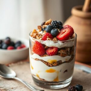 Honey Nut Greek Yogurt Delight - Vegetarian - Easy Daily Kitchen