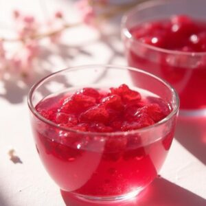 Floral Berry Delight Jelly - Vegetarian - Easy Daily Kitchen