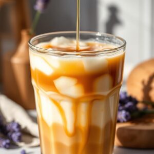 Lavender Honey Delight Iced Coffee - Vegetarian - Easy Daily Kitchen