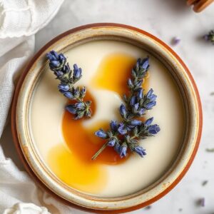 Elegant Lavender Honey Panna Cotta - Vegetarian - Easy Daily Kitchen