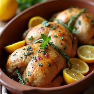 Citrus Herb Infused Game Hens - Kosher - Easy Daily Kitchen