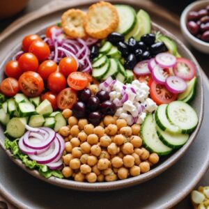 Chickpea Garden Delight Cups - Vegetarian - Easy Daily Kitchen