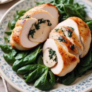 Indulgent Mushroom and Spinach Chicken Pockets - Gluten Free - Easy Daily Kitchen