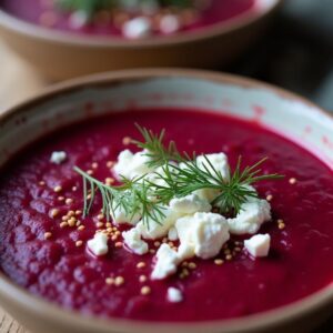 Autumn Harvest Beet and Goat Cheese Medley - Vegetarian - Easy Daily Kitchen