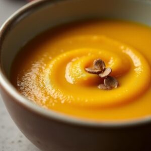 Autumn Harvest Butternut Squash and Apple Soup - Vegan - Easy Daily Kitchen