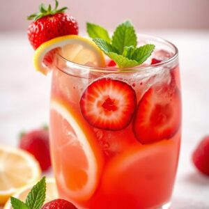 Blushing Rose Lemonade - Vegan - Easy Daily Kitchen