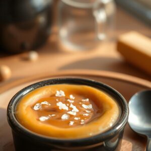 Decadent Salted Caramel Custard Delight - Vegetarian - Easy Daily Kitchen