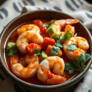 Zesty Shrimp Cocktail with Fiery Tomato Sauce - Low Calorie - Easy Daily Kitchen