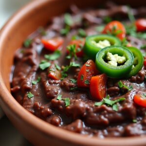 Fiery Black Bean Fiesta Dip - Vegan - Easy Daily Kitchen