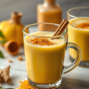 Warm Golden Turmeric Elixir - Vegan - Easy Daily Kitchen