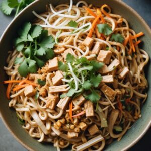 Authentic Vegetarian Pad Thai - Vegetarian - Easy Daily Kitchen