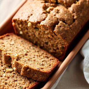 Nutty Zucchini Delight Loaf - Vegetarian - Easy Daily Kitchen