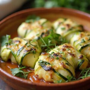 Elegant Zucchini and Halloumi Bites - Vegetarian - Easy Daily Kitchen