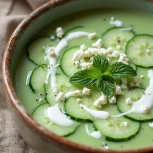 Cool Mint Cucumber Delight - Vegetarian - Easy Daily Kitchen