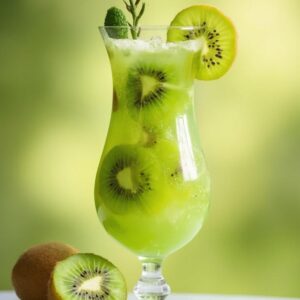 Tropical Feijoa-Kiwi Summer Cooler - Vegan - Easy Daily Kitchen