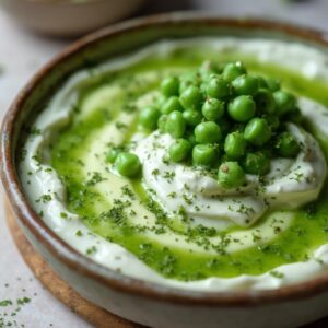 Vibrant Green Pea and Wasabi Fusion - Low Calorie - Easy Daily Kitchen
